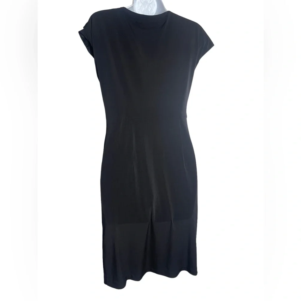 Donna Ricco dress size 6 simple black dress for career or evening wear 🖤 - Picture 4 of 5